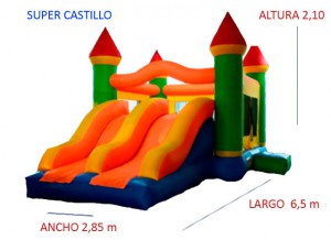 Castillo Hinchable Alquiler Super Castillo